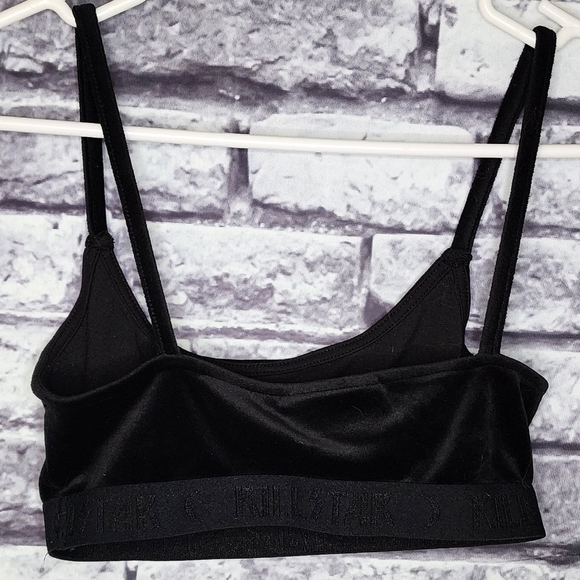 Killstar Black Velvet Bralette - XS - Picture 3 of 3